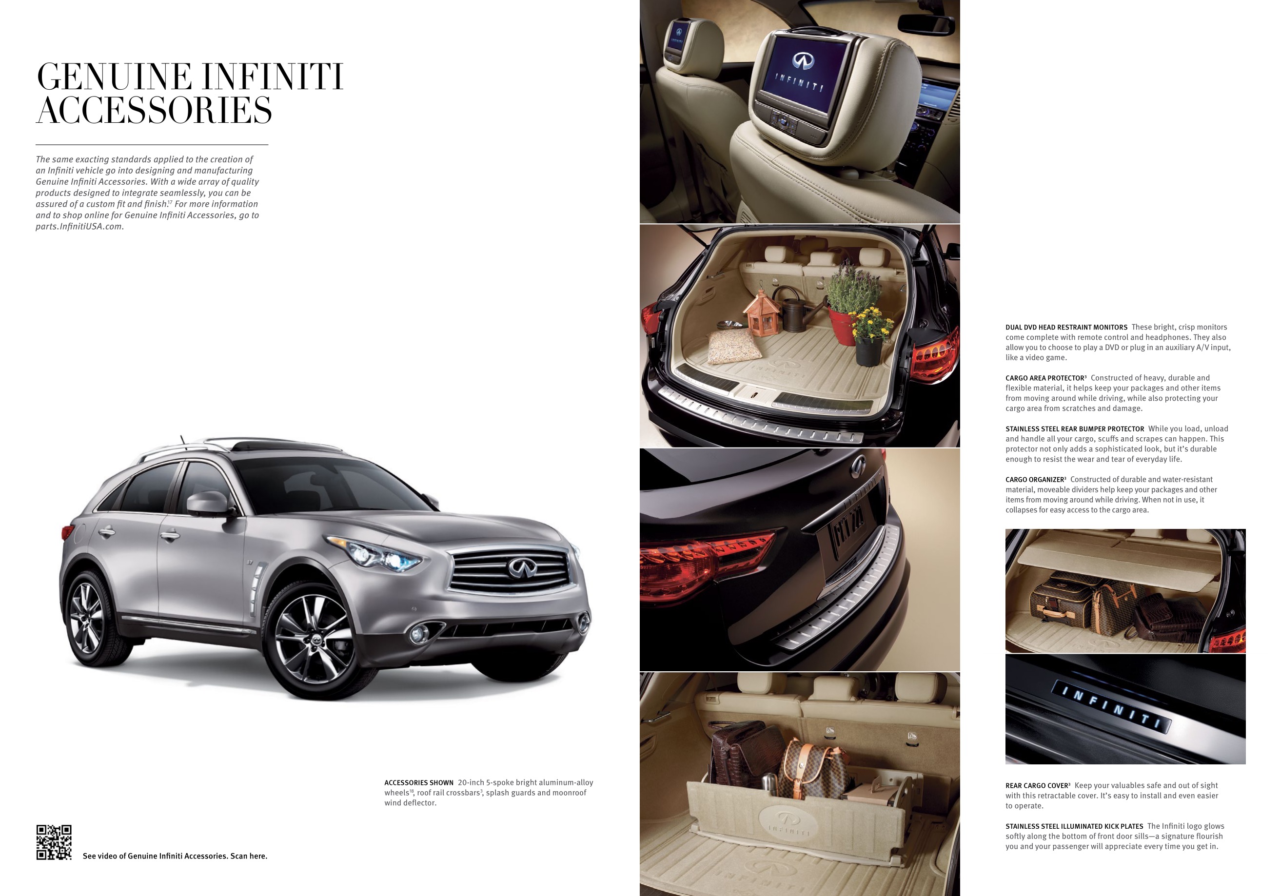 2016 Infiniti QX70 Brochure Page 8